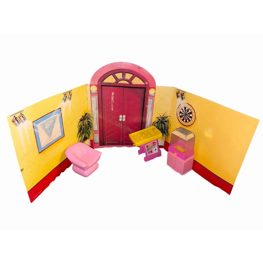 Mattel 1988‎ Barbie & Skipper Game Room Play Set Furniture Parts